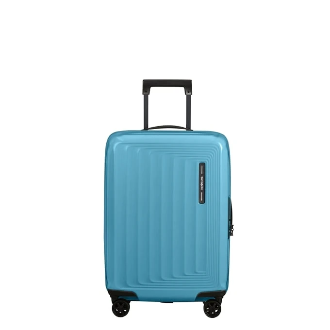 Samsonite Nuon Spinner 55 Exp Metallic Ocean Blue 1 Samsonite Nuon Spinner 55 Exp Metallic Ocean Blue
