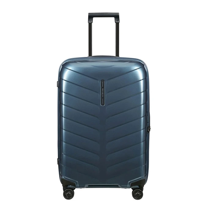 Samsonite Attrix Spinner 69 Steel Blue 1 Samsonite Attrix Spinner 69 Steel Blue