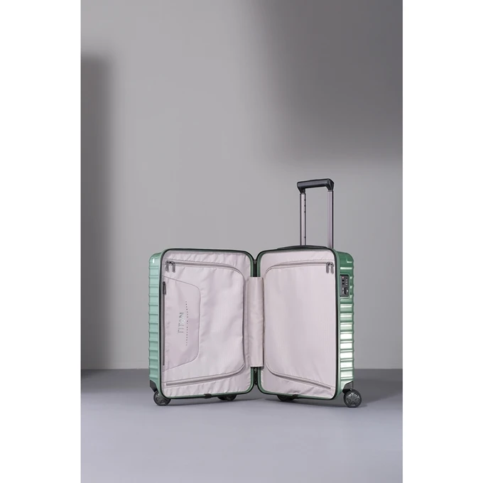 TITAN Litron 4 Wheel Trolley S Grape Green 5 TITAN Litron 4 Wheel Trolley S Grape Green - Afbeelding 5