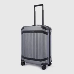Piquadro PQ-Light Premium Slim Cabin Spinner 55 Grey-black -Goedkope Koffert Rein Winkel image 10293