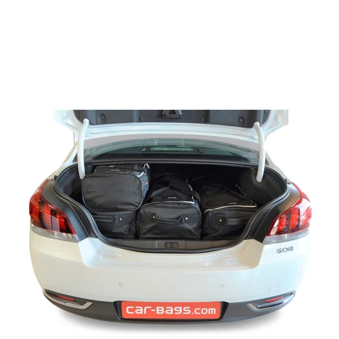 Car-Bags Peugeot 508 I 2010-2018 4-deurs Sedan 2 Car-Bags Peugeot 508 I 2010-2018 4-deurs Sedan - Afbeelding 2