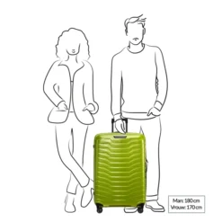 Samsonite Proxis Spinner 75 Lime -Goedkope Koffert Rein Winkel image 10489