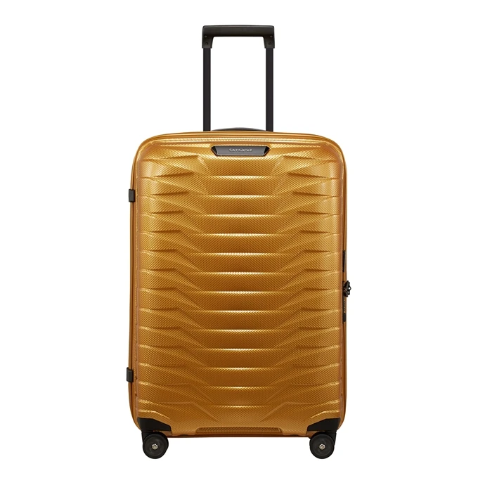 Samsonite Proxis Spinner 69 Honey Gold 1 Samsonite Proxis Spinner 69 Honey Gold