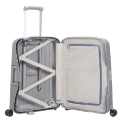 Samsonite S'Cure 4-Delige Kofferset 55/55/69/75 Silver -Goedkope Koffert Rein Winkel image 10679