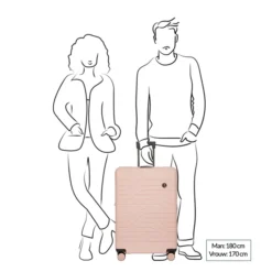 Bric's Ulisse Trolley Expandable Medium Pearl Pink -Goedkope Koffert Rein Winkel image 10772