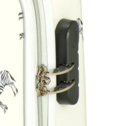 Princess Traveller Trendy Animal Zebra Cabin Trolley S White 7 Princess Traveller Trendy Animal Zebra Cabin Trolley S White -Goedkope Koffert Rein Winkel image 10789