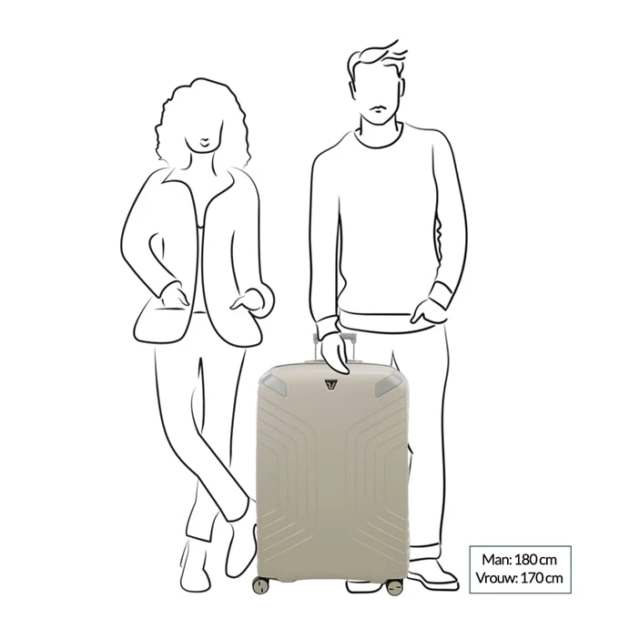 Roncato Ypsilon Eco 2.0 Trolley 78 Verde Acqua 2 Roncato Ypsilon Eco 2.0 Trolley 78 Verde Acqua - Afbeelding 2