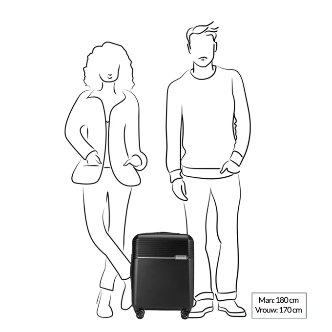 Hedgren Lineo Stripe XS 55 Legion Blue 2 Hedgren Lineo Stripe XS 55 Legion Blue - Afbeelding 2