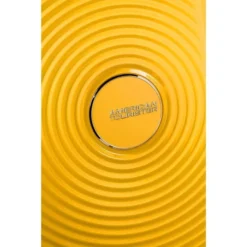 American Tourister Soundbox Spinner 55 Expandable Golden Yellow -Goedkope Koffert Rein Winkel image 11087