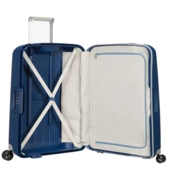 Samsonite S'Cure 4-Delige Kofferset 55/69/75/81 Dark Blue -Goedkope Koffert Rein Winkel image 11176