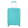 American Tourister Soundbox Spinner 67 Expandable Poolside Blue