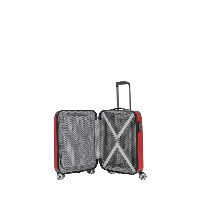 Travelite City 4 Wiel Trolley S Red 6 Travelite City 4 Wiel Trolley S Red - Afbeelding 6