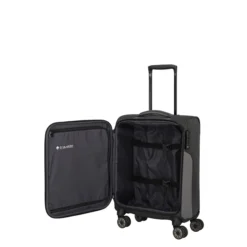 Travelite Viia 4 Wheel Trolley S Anthracite -Goedkope Koffert Rein Winkel image 11512