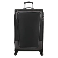 American Tourister Pulsonic Spinner 81 EXP Asphalt Black