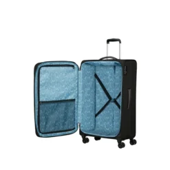 American Tourister Pulsonic Spinner 81 EXP Asphalt Black -Goedkope Koffert Rein Winkel image 11605