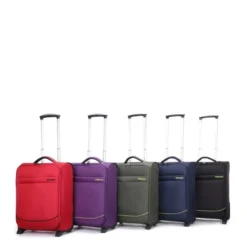 Decent Super-Light Trolley 50 Aubergine -Goedkope Koffert Rein Winkel image 12003