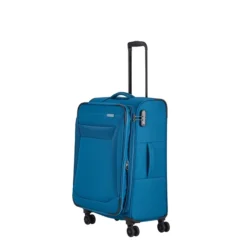 Travelite Chios 4 Wiel Trolley M Petrol -Goedkope Koffert Rein Winkel image 12064