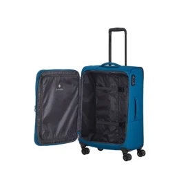 Travelite Chios 4 Wiel Trolley M Petrol -Goedkope Koffert Rein Winkel image 12068