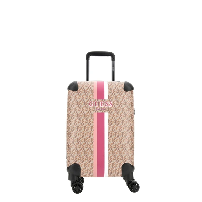 Guess Wilder 18 In 8-Wheeler Taupe Logo 1 Guess Wilder 18 In 8-Wheeler Taupe Logo