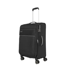 Travelite Miigo 4 Wheel Trolley M Expandable Black -Goedkope Koffert Rein Winkel image 12204