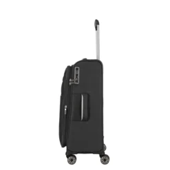 Travelite Miigo 4 Wheel Trolley M Expandable Black -Goedkope Koffert Rein Winkel image 12205