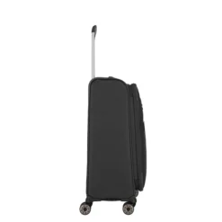 Travelite Miigo 4 Wheel Trolley M Expandable Black -Goedkope Koffert Rein Winkel image 12206