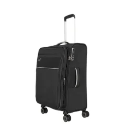 Travelite Miigo 4 Wheel Trolley M Expandable Black -Goedkope Koffert Rein Winkel image 12207
