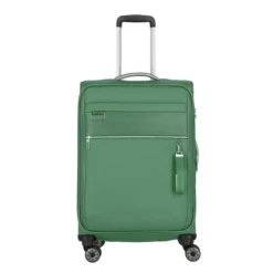 Travelite Miigo 4 Wheel Trolley M Expandable Green