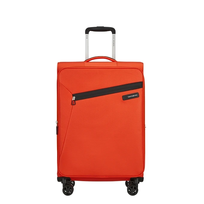 Samsonite Litebeam Spinner 66 EXP Tangerine Orange 1 Samsonite Litebeam Spinner 66 EXP Tangerine Orange