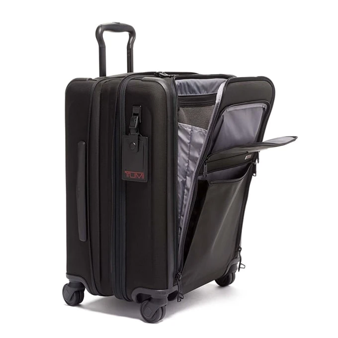 Tumi Alpha Continental Expandable 4 Wheeled Carry-On Black 3 Tumi Alpha Continental Expandable 4 Wheeled Carry-On Black - Afbeelding 3