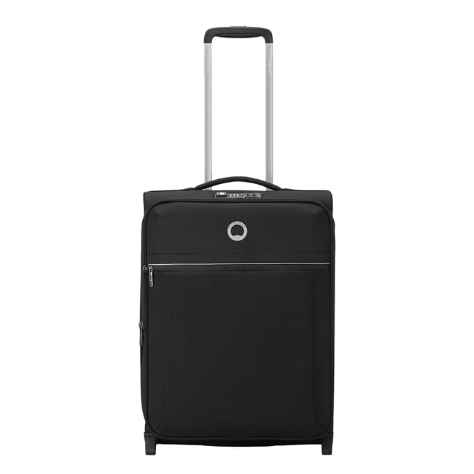 Delsey Brochant 2.0 Cabin Trolley 55 Expandable 2W Black 1 Delsey Brochant 2.0 Cabin Trolley 55 Expandable 2W Black