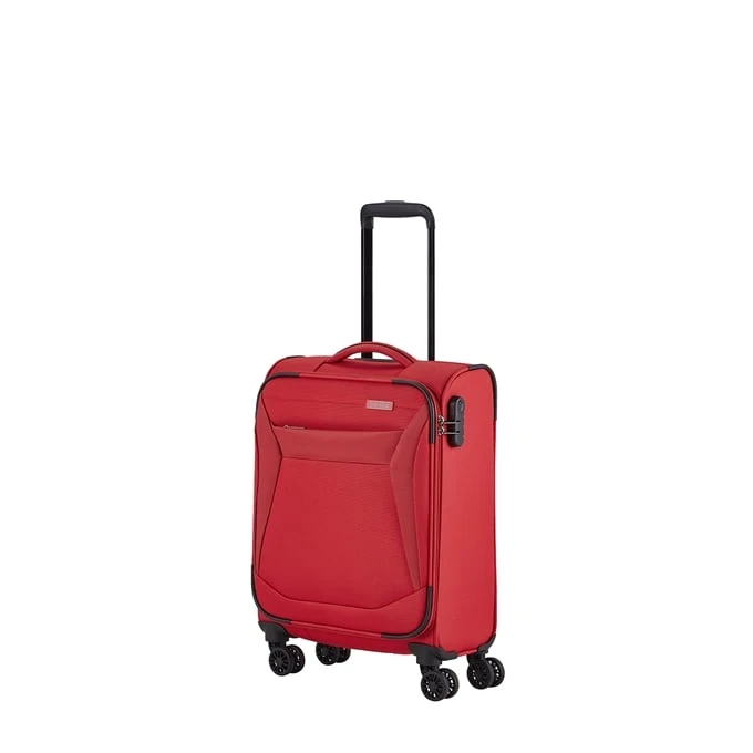 Travelite Chios 4 Wiel Trolley S Red 3 Travelite Chios 4 Wiel Trolley S Red - Afbeelding 3