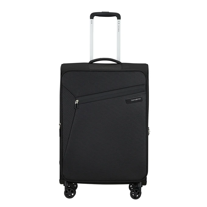 Samsonite Litebeam Spinner 66 EXP Black 1 Samsonite Litebeam Spinner 66 EXP Black
