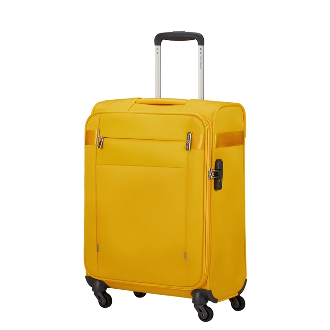 Samsonite Citybeat Spinner 55/40 Golden Yellow 4 Samsonite Citybeat Spinner 55/40 Golden Yellow - Afbeelding 4