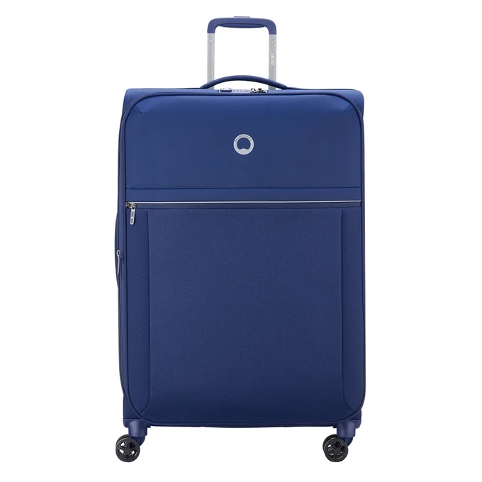 Delsey Brochant 2.0 Trolley 78 Expandable Blue 1 Delsey Brochant 2.0 Trolley 78 Expandable Blue