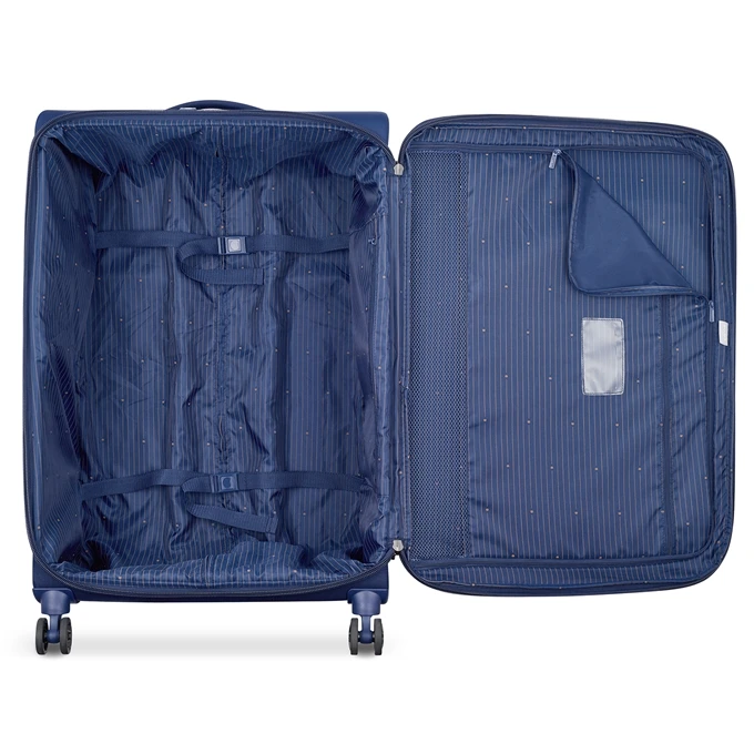 Delsey Brochant 2.0 Trolley 78 Expandable Blue 4 Delsey Brochant 2.0 Trolley 78 Expandable Blue - Afbeelding 4