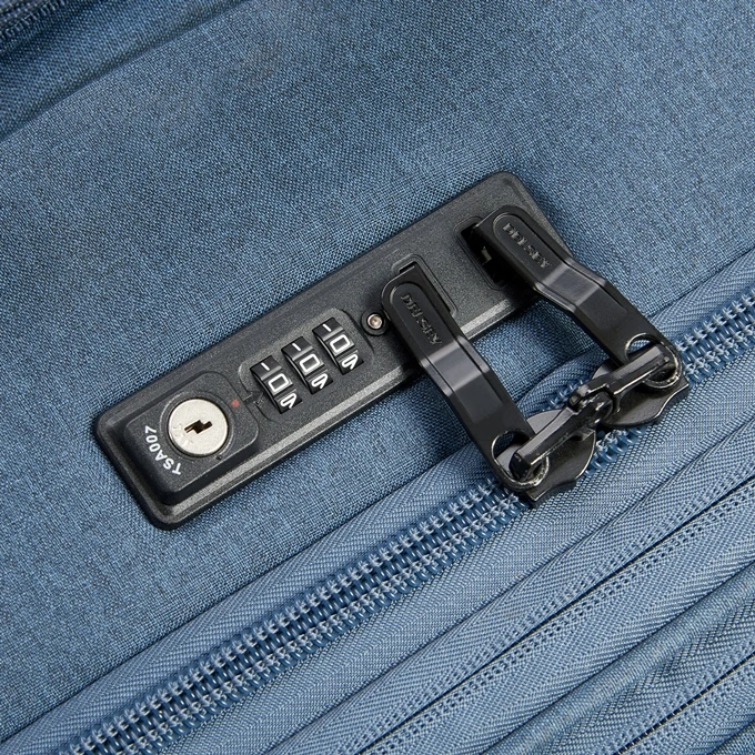 Delsey Maubert 2.0 Large Trolley 4-Wheel Expandable 80 Blue 11 Delsey Maubert 2.0 Large Trolley 4-Wheel Expandable 80 Blue - Afbeelding 11