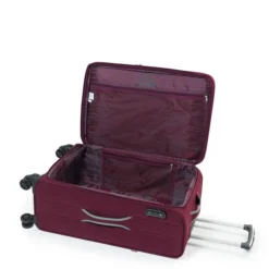 Gabol Zambia Trolley Medium 69 Burgundy -Goedkope Koffert Rein Winkel image 13186