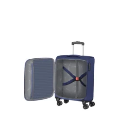 American Tourister Hyperspeed Spinner 55 TSA Combat Navy -Goedkope Koffert Rein Winkel image 13391