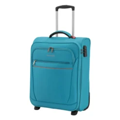 Travelite Cabin 2 Wiel Boardtrolley Turquoise -Goedkope Koffert Rein Winkel image 13447