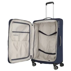 Travelite Miigo 4 Wheel Trolley L Expandable Navy/outerspace 15 Travelite Miigo 4 Wheel Trolley L Expandable Navy/outerspace -Goedkope Koffert Rein Winkel image 13533