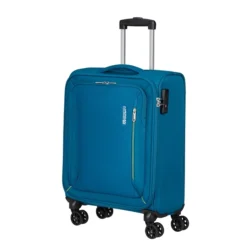 American Tourister Hyperspeed Spinner 55 TSA Deep Teal -Goedkope Koffert Rein Winkel image 13569
