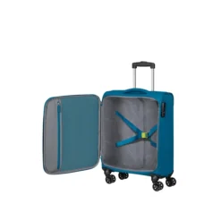 American Tourister Hyperspeed Spinner 55 TSA Deep Teal -Goedkope Koffert Rein Winkel image 13573