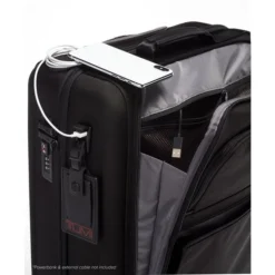 Tumi Alpha International Slim Super Leger Black 11 Tumi Alpha International Slim Super Leger Black -Goedkope Koffert Rein Winkel image 13636
