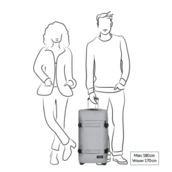 Eastpak Transit'R M Sunday Grey -Goedkope Koffert Rein Winkel image 13677