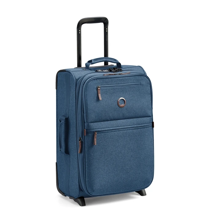 Delsey Maubert 2.0 Cabin Trolley 2-Wheel 55 Blue 2 Delsey Maubert 2.0 Cabin Trolley 2-Wheel 55 Blue - Afbeelding 2