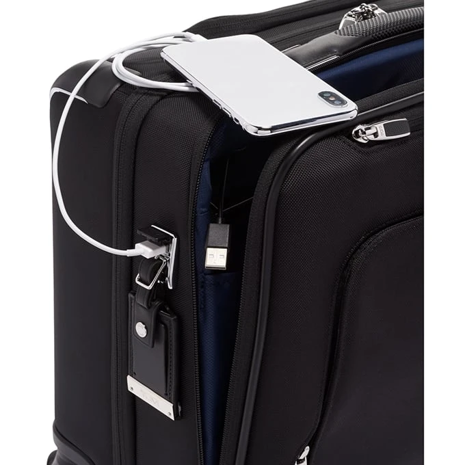 Tumi Arrivé Compact 4 Wheel Briefcase Black 7 Tumi Arrivé Compact 4 Wheel Briefcase Black - Afbeelding 7