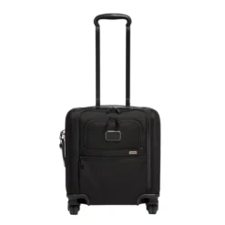 Tumi Alpha Compact 4 Wheel Brief Black