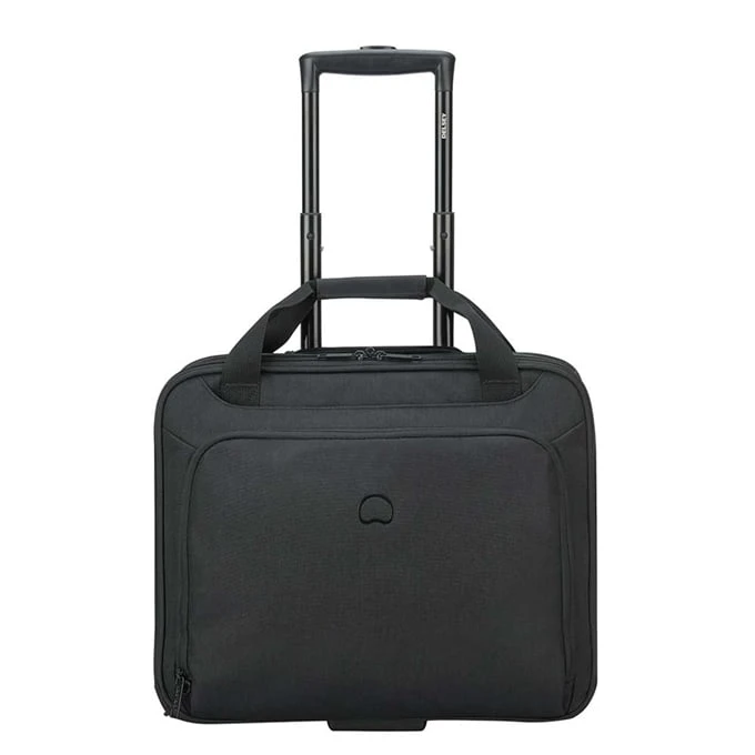 Delsey Esplanade One Compartment Trolley Boardcase 15.6" Deep Black 1 Delsey Esplanade One Compartment Trolley Boardcase 15.6" Deep Black