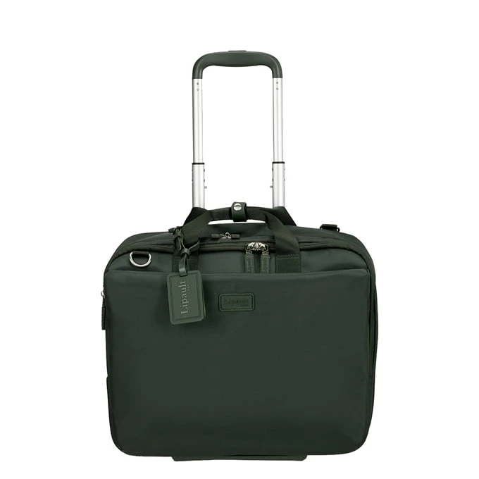 Lipault 4BIZ Rolling Tote Fair Green 1 Lipault 4BIZ Rolling Tote Fair Green